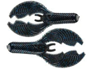 Yum Craw Chunk 3.25'' Black Blue Flake - 8pk