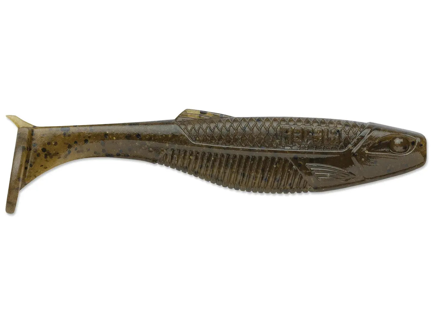 Rapala Crush City The Mayor Swimbait 4" - Green Pumpkin 6pk - Lucky Lure Tackle