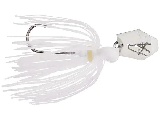 Z-Man Chatterbait Mini 1/4oz - White - Lucky Lure Tackle