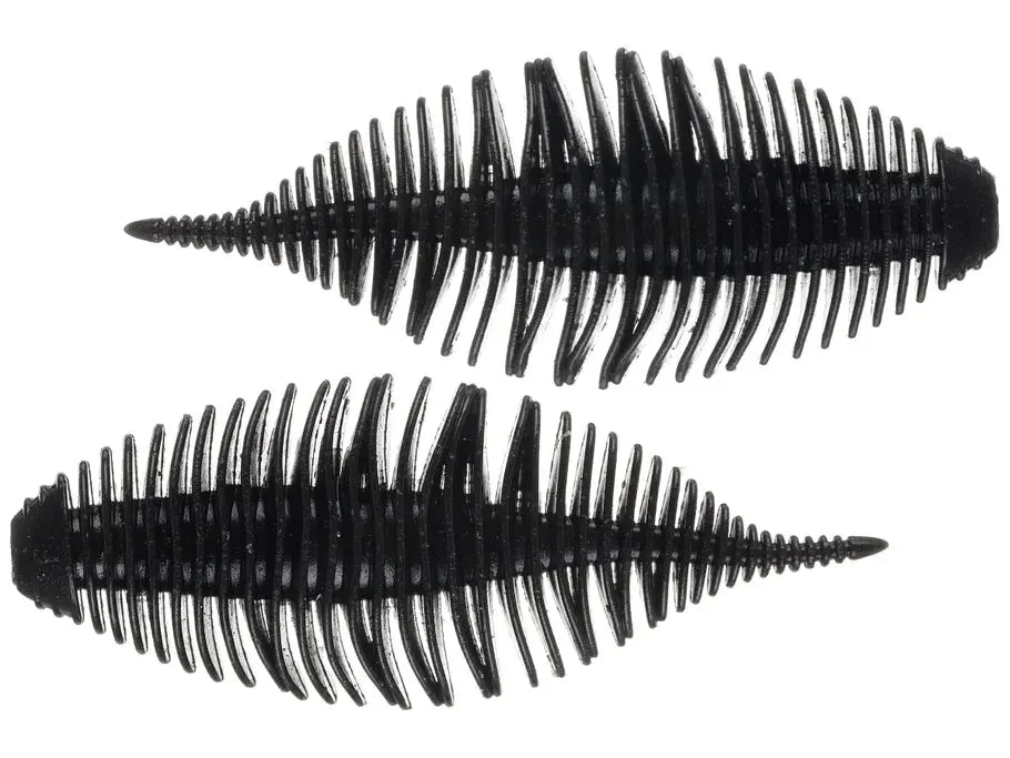 Geecrack Bellows Gill 3.8" - Solid Black 5pk