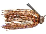 Jewel Heavy Cover Finesse Football Jig 3/8oz - Peanut Butter & Jelly 2pk - Lucky Lure Tackle