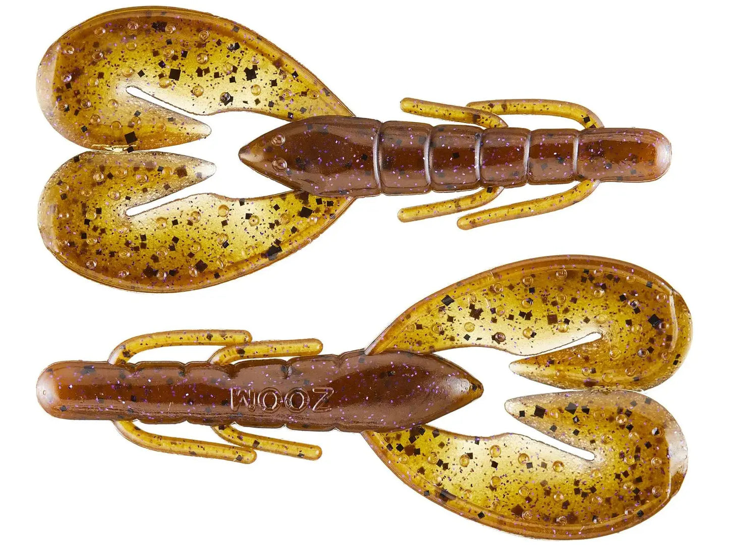 Zoom Super Speed Craw 4'' Green Pumpkin Magic 8pk