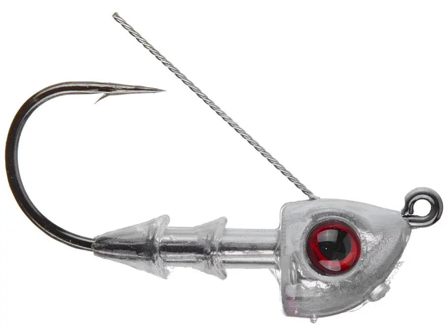 Jewel Gem Shad 1/4oz - White - Lucky Lure Tackle