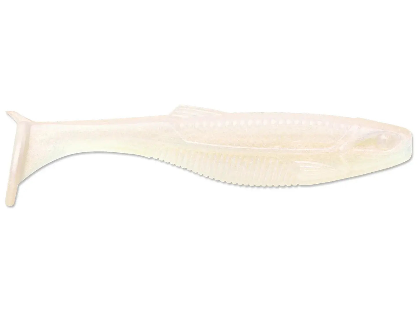 Rapala Crush City The Mayor Swimbait 4" - Albino Pearl 6pk - Lucky Lure Tackle