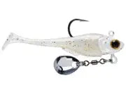 6th Sense Pecos Underspin 1/8oz - Platinum White - Lucky Lure Tackle