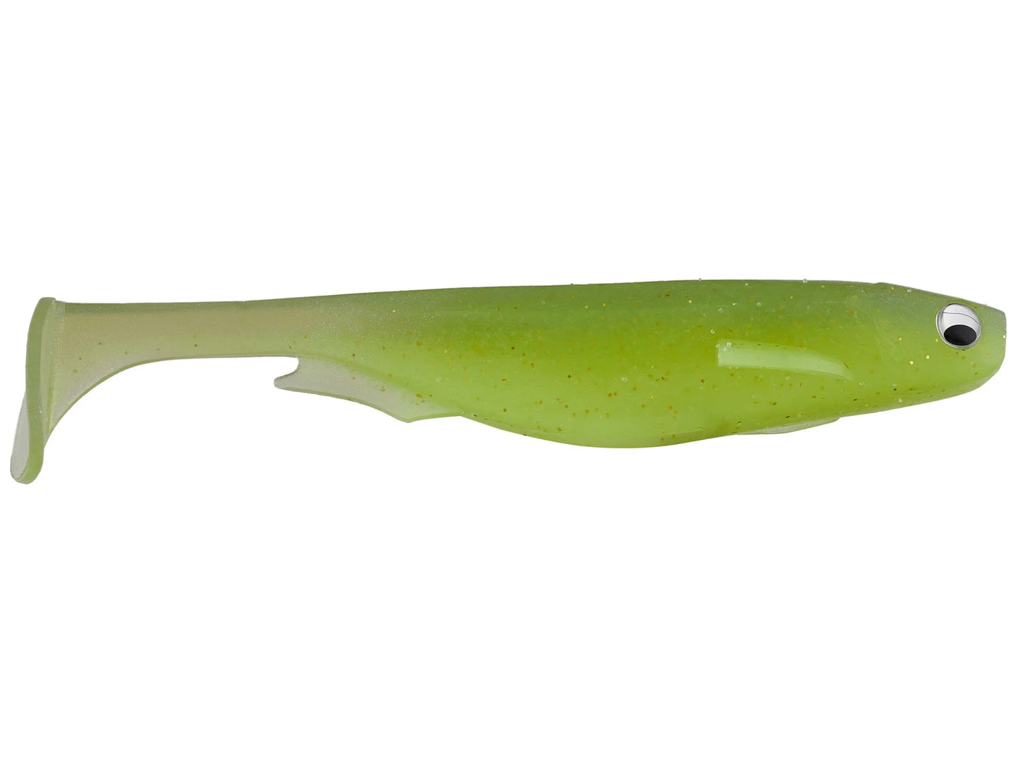 Megabass SPARK SHAD (5in) - Lemon Shad