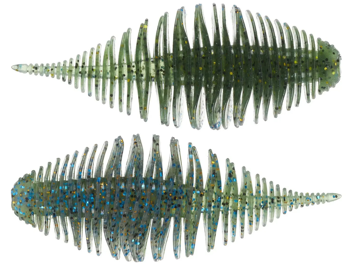 Geecrack Bellows Gill 3.8" Sunburned Watermelon Gill - Lucky Lure Tackle