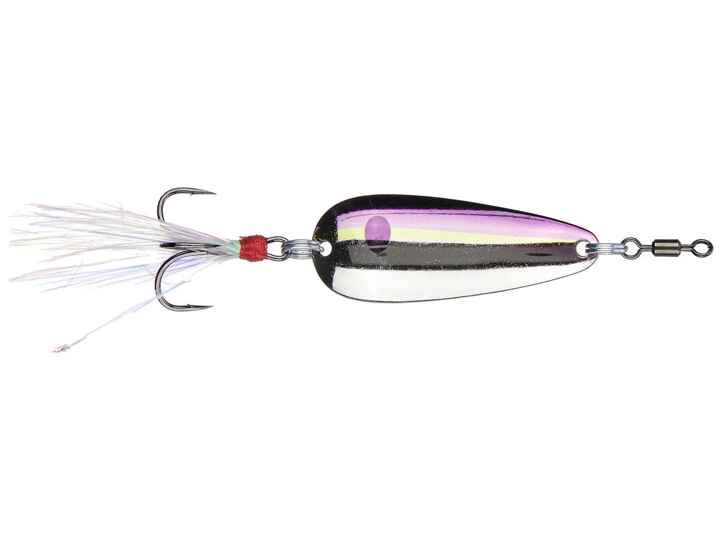 Nichols Lures Mojo Spoon - Purple Threadfin - Lucky Lure Tackle