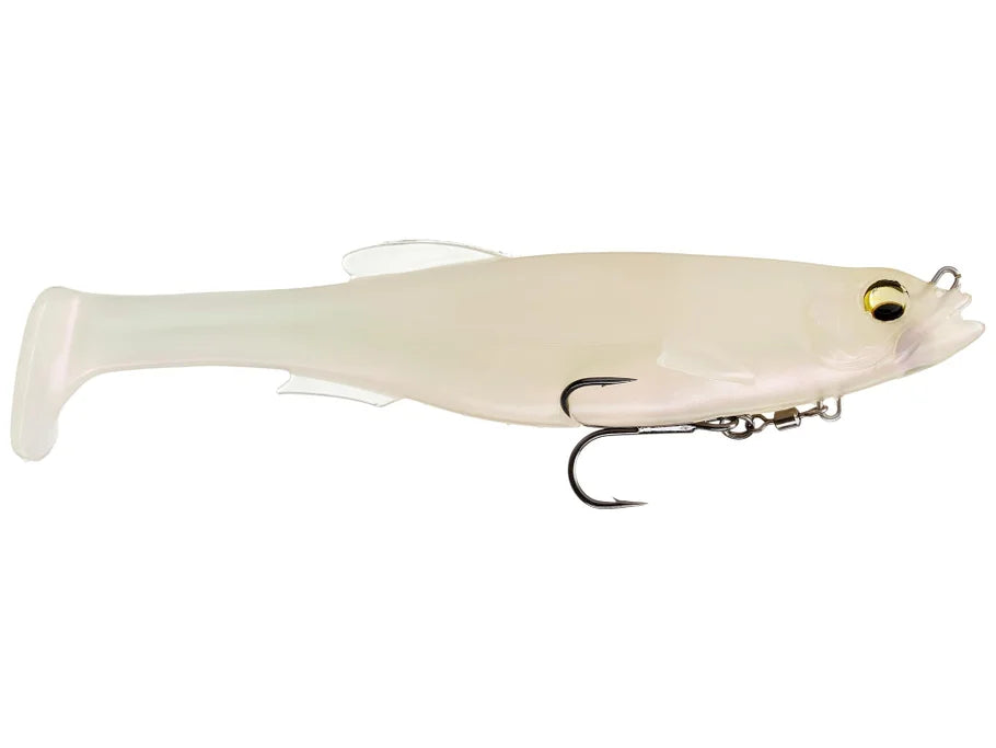 Megabass Magdraft 8" - Albino Pearl Shad
