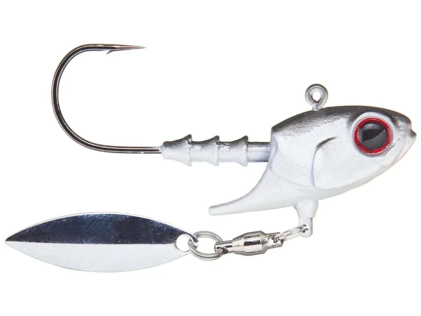 6th Sense Juggle Spin Head 5/16 oz 2/0 - Smoke 6 - Lucky Lure Tackle