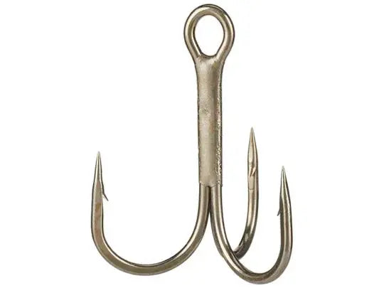 Gamakatsu Round Bend Treble Bronze - Sz 6 12pk - Lucky Lure Tackle