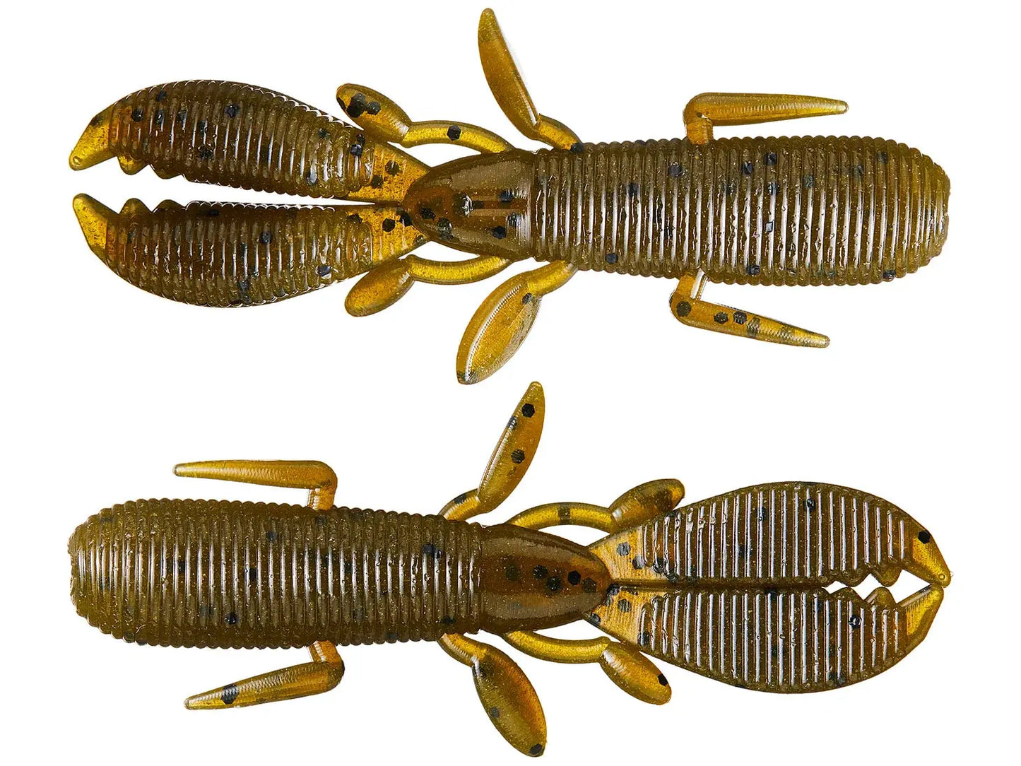 Gary Yamamoto 2.5" Covert Craw Floater - Grn Pumpkin/Blk Flake - Lucky Lure Tackle