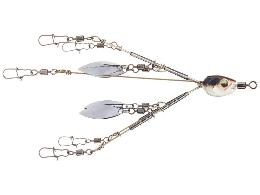 6th Sense Divine 5-Wire 4-Blade Finesse Umbrella Rig 1/2oz 4k Shad - Lucky Lure Tackle