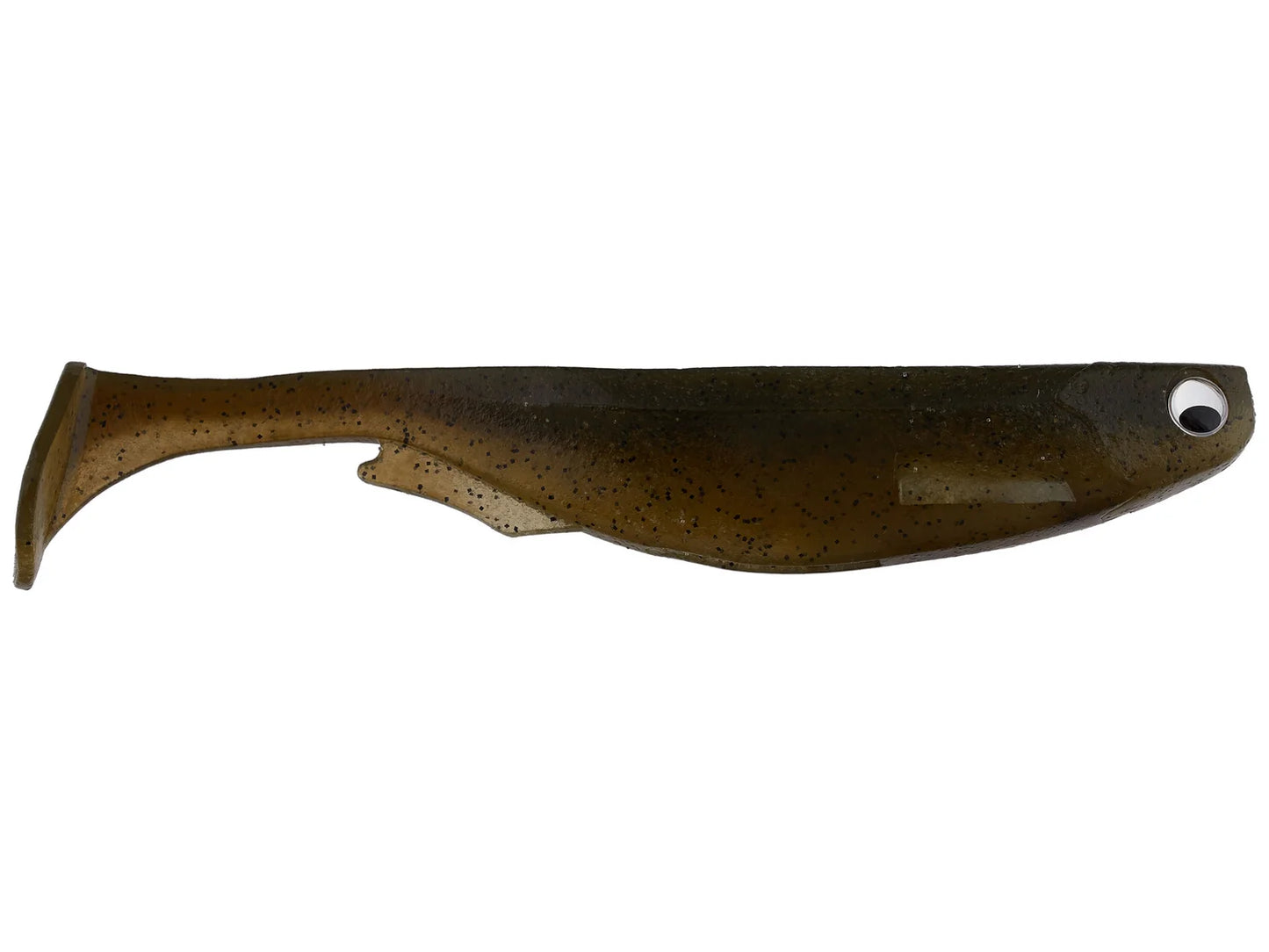 Megabass SPARK SHAD (3in) - Green Pumpkin