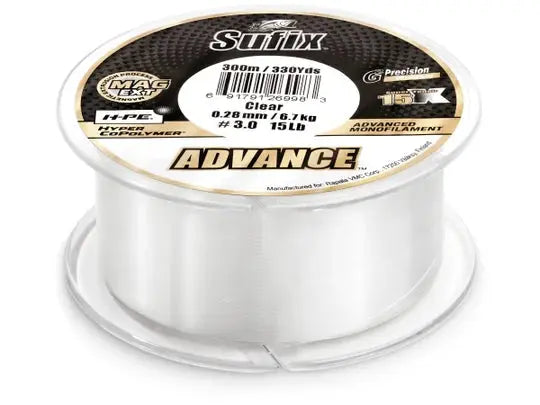 Sufix Advance Hyper Copolymer - 6lb 330yds - Lucky Lure Tackle