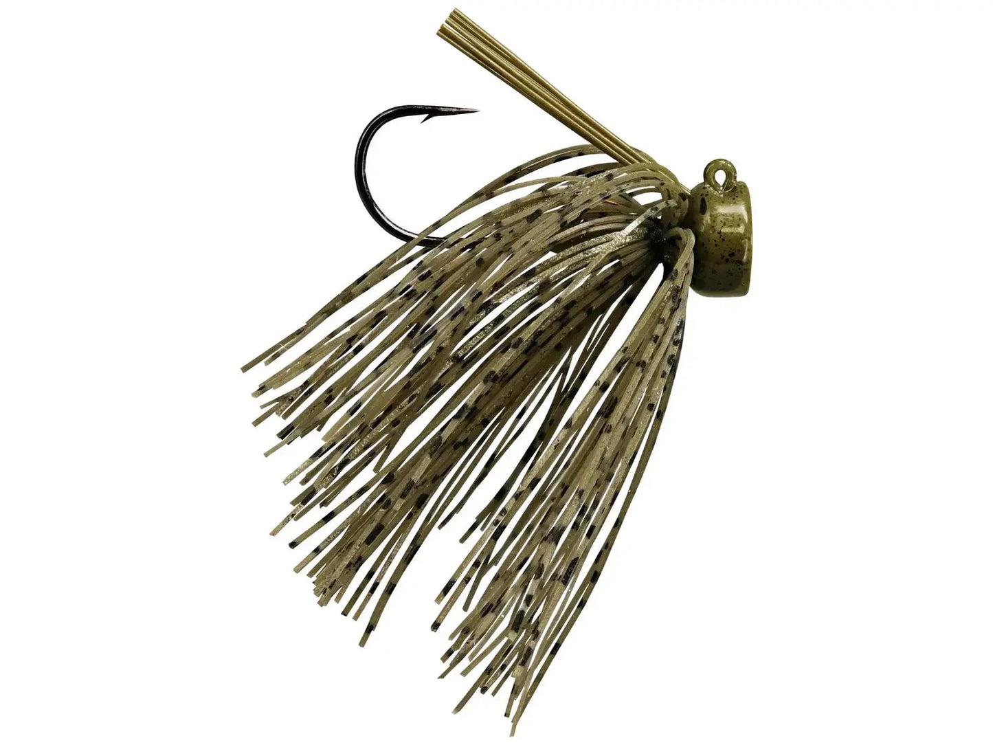 Buckeye Lures BFS Spot Remover Jig - 3/16oz Natural Green Pumpkin - Lucky Lure Tackle