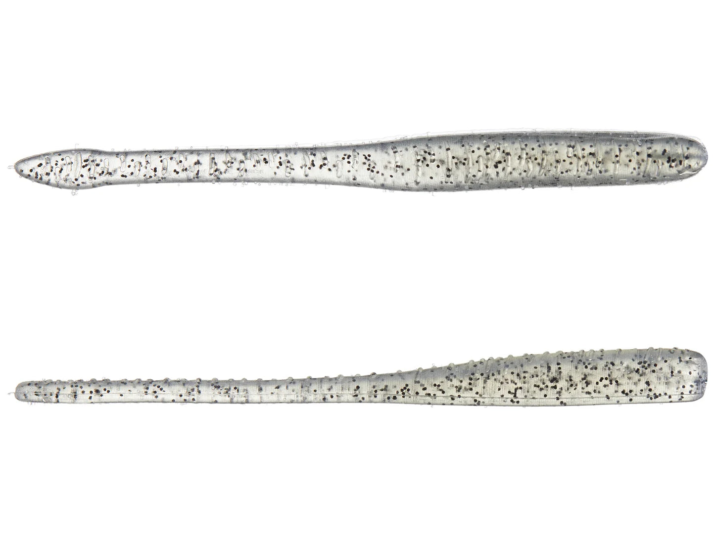 Great Lakes Finesse 4" Drop Worm - Clear Shad 8pk