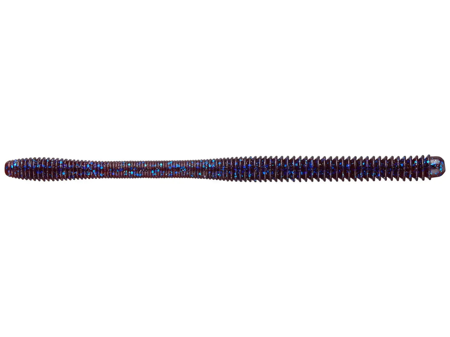 Divine Shakey Worm 6.3"- Plum Fleck - Lucky Lure Tackle