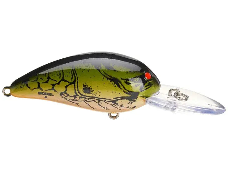 Bomber Model 6A Dark Green Crawdad/OB - Lucky Lure Tackle