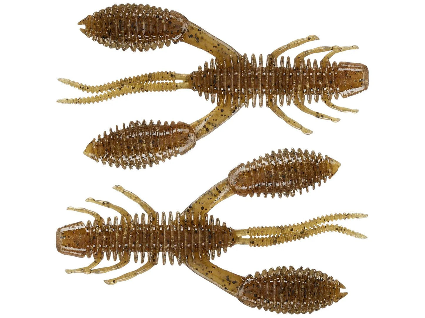 Geecrack Bellows Craw 3.5" - Green Pumpkin 6pk