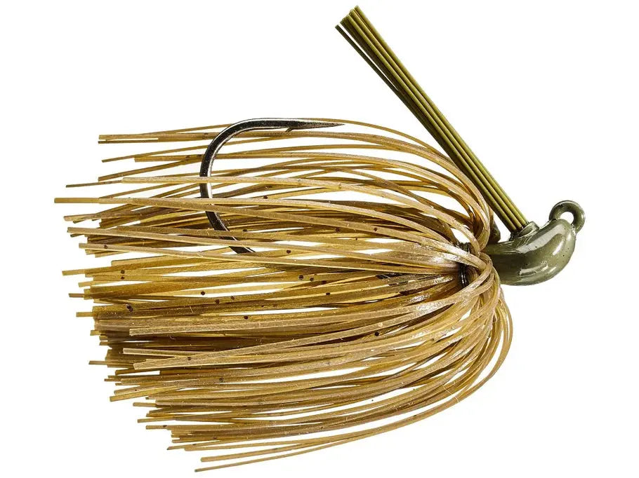 Hag's Tungsten Tsunami All-Around Jig - 1/2oz Green Pumpkin - Lucky Lure Tackle