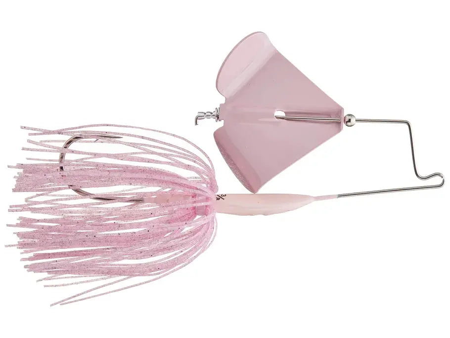 Buckeye Lures Buzzerk Single Bladed Buzzbait 1/2 oz Bubble Gum Pink W/ Pink Blade - Lucky Lure Tackle