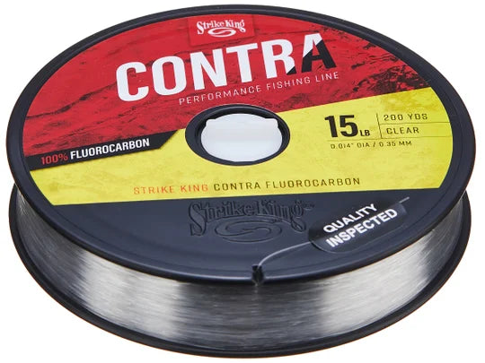 Strike King Contra 100% Fluorocarbon - 20lb 1000yds