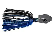 Z-Man Tungsten Chatterbait Elite EVO 3/8oz - Black/Blue - Lucky Lure Tackle