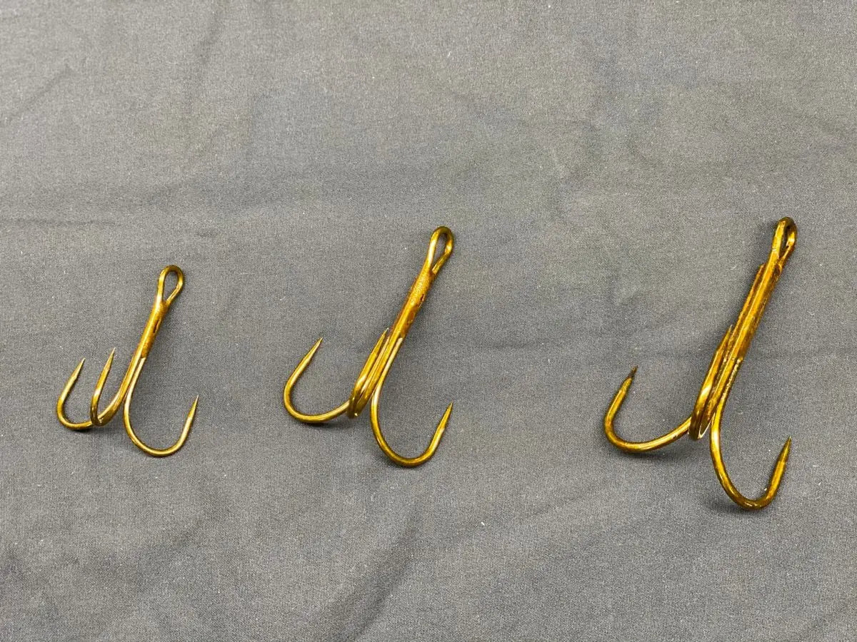 Meat Hunter Treble Hooks Barbless 10/0 12 Ct - Lucky Lure Tackle