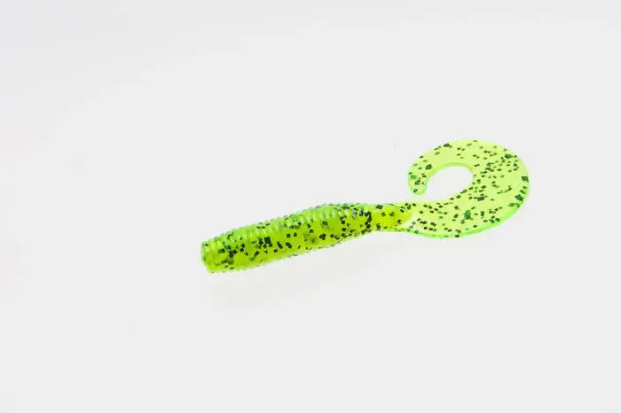 Zoom Fat Albert Grub 3" - Chart Pepper 10pk - Lucky Lure Tackle