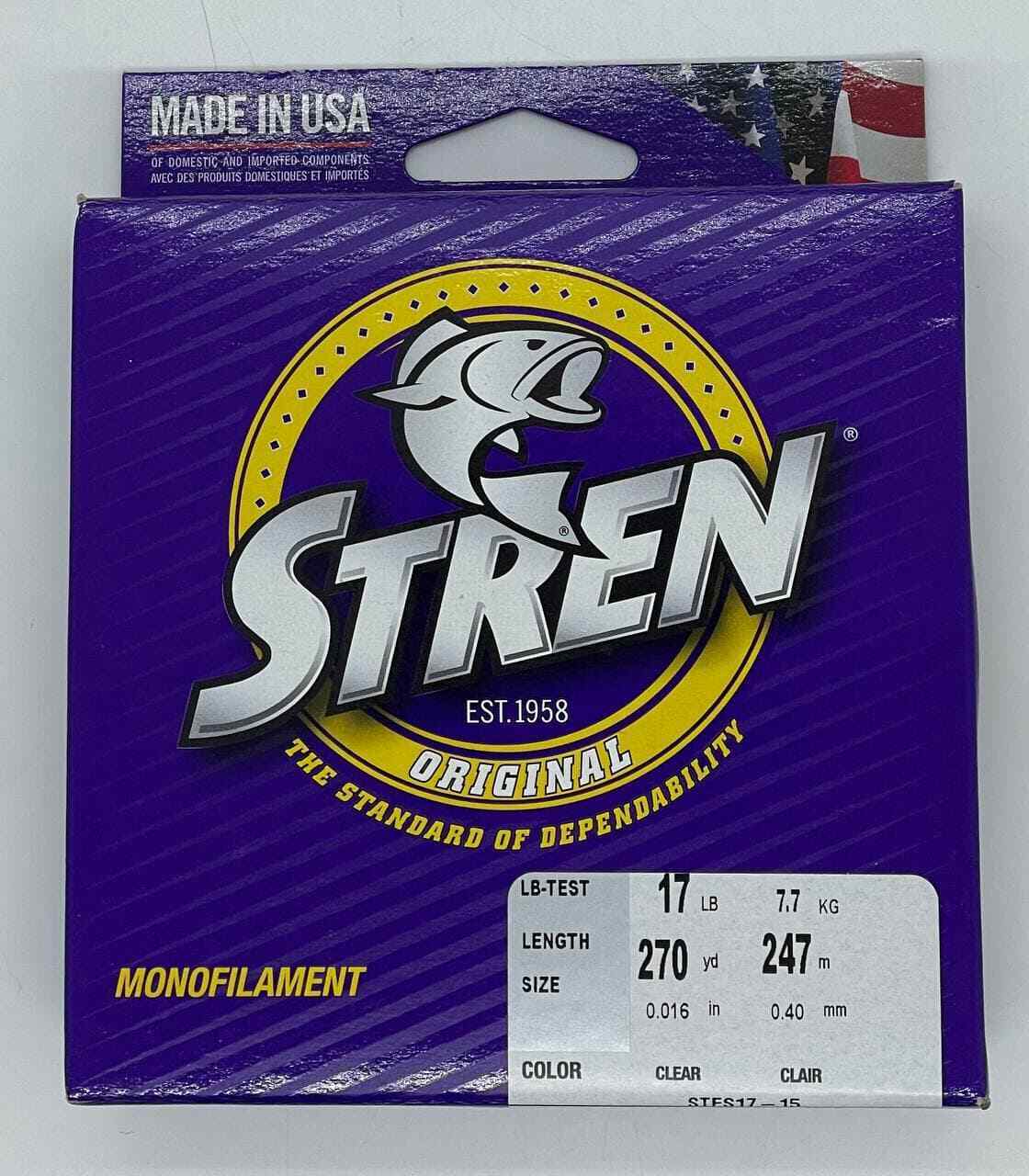 Stren Original Mono 300yds 17lb - Clear Stren