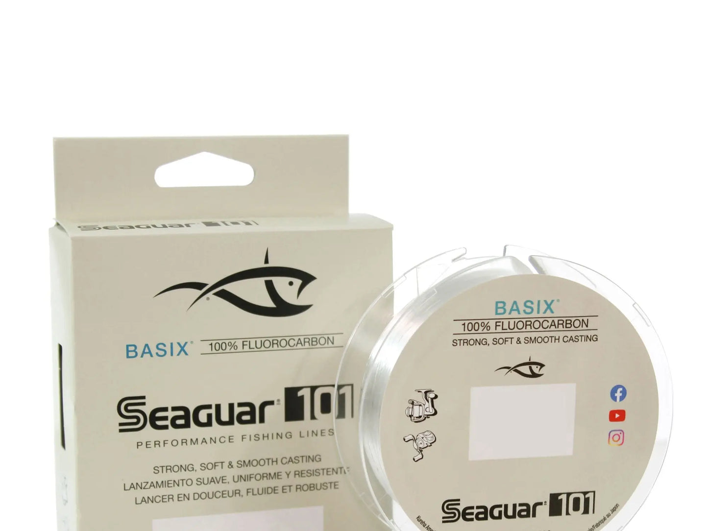 Seaguar 101 BASIX Fluoro 8 lb 200 yd Seaguar