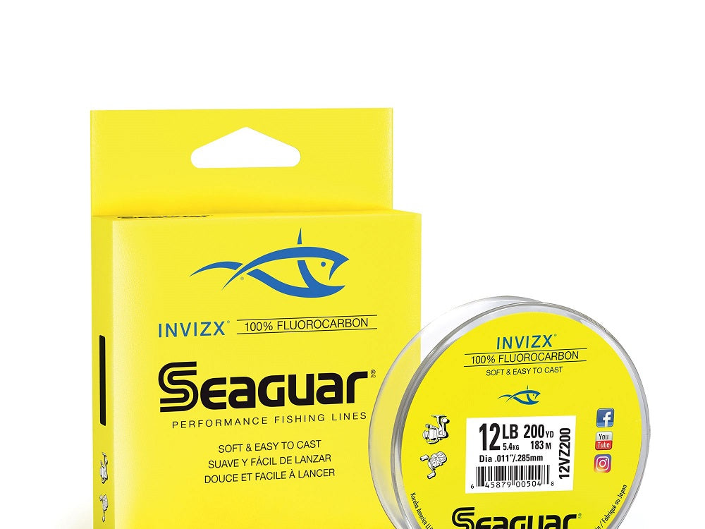 Seaguar InvizX Fluoro 12 lb - 200 yds