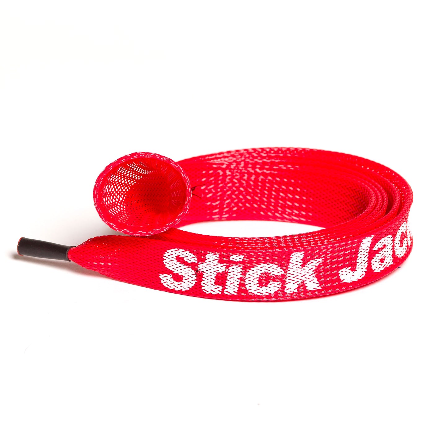 Red Spinning Stick Jacket® Fishing Rod Cover For Rods up to 7-1/2'