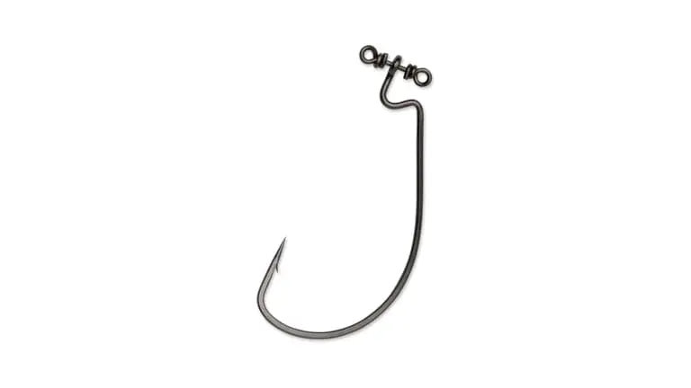 VMC Spinshot Wide Gap Hook #2/0 Black Nickel - 4pk VMC