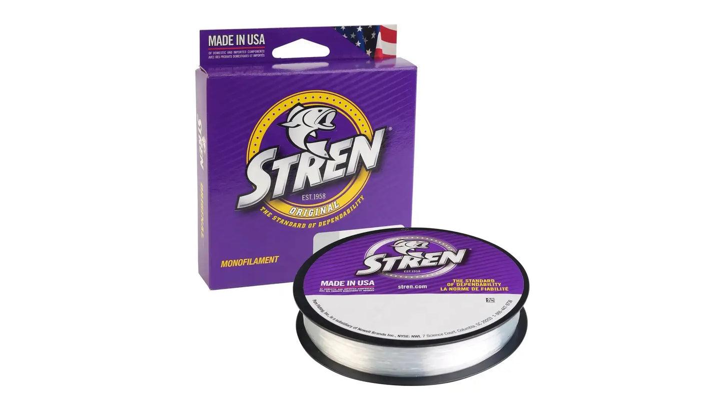 Stren Monofilament 20 lbs 270yds - Clear - Lucky Lure Tackle