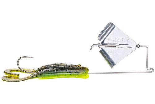 Strike King KVD Toad Buzz 3/8oz - Green Pumpkin Chart Belly