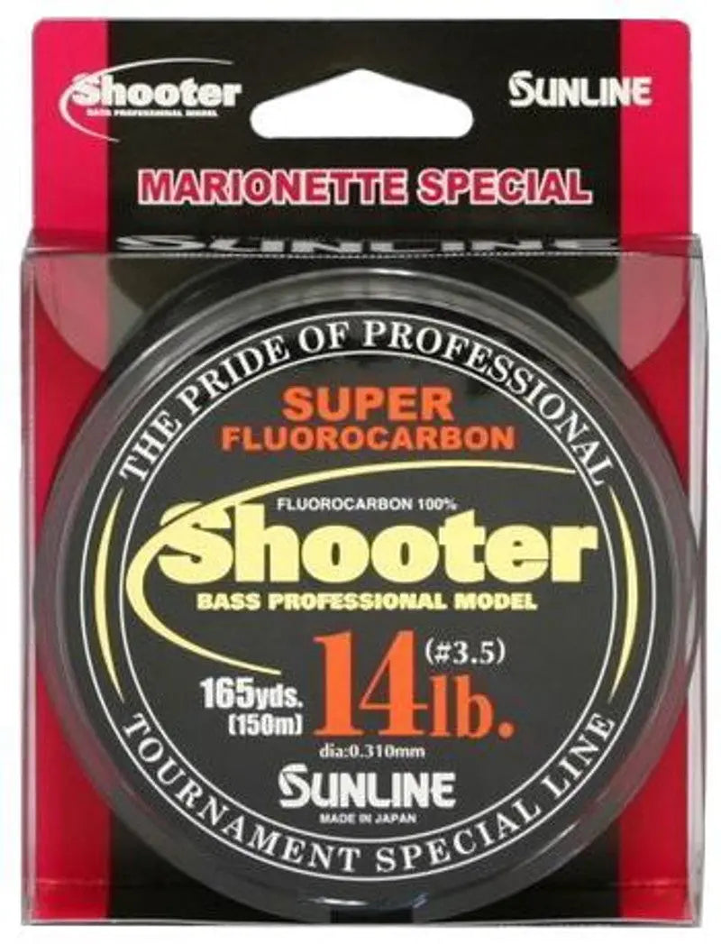 Sunline Shooter 165 yd 16 lb - Clear - Lucky Lure Tackle