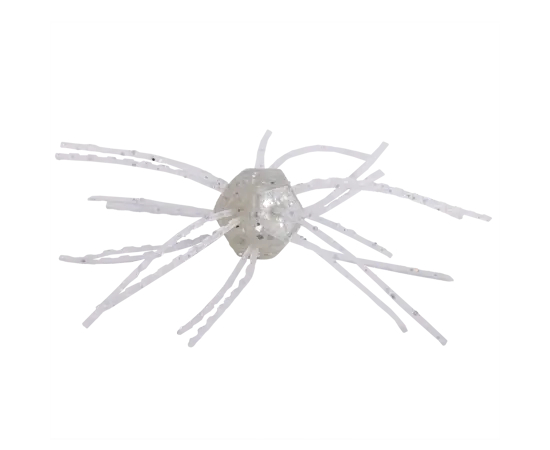 Strike King Tumbleweed Salted 3" - Pearl Flash 4pk - Lucky Lure Tackle