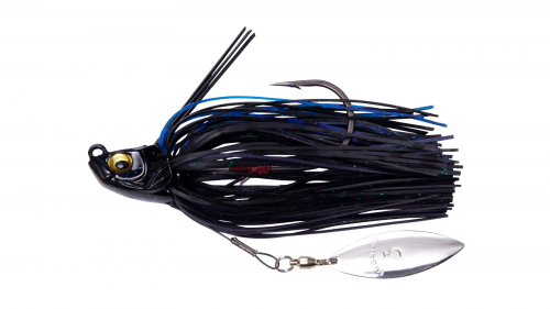 Megabass UOZE SWIMMER (3/16oz) - BLACK BLUE