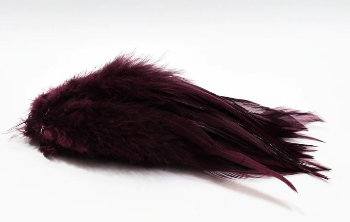 Wapsi Neck Hackle Strung - Wine