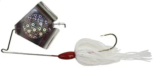 War Eagle Buzzbait 1/2oz - White - Lucky Lure Tackle