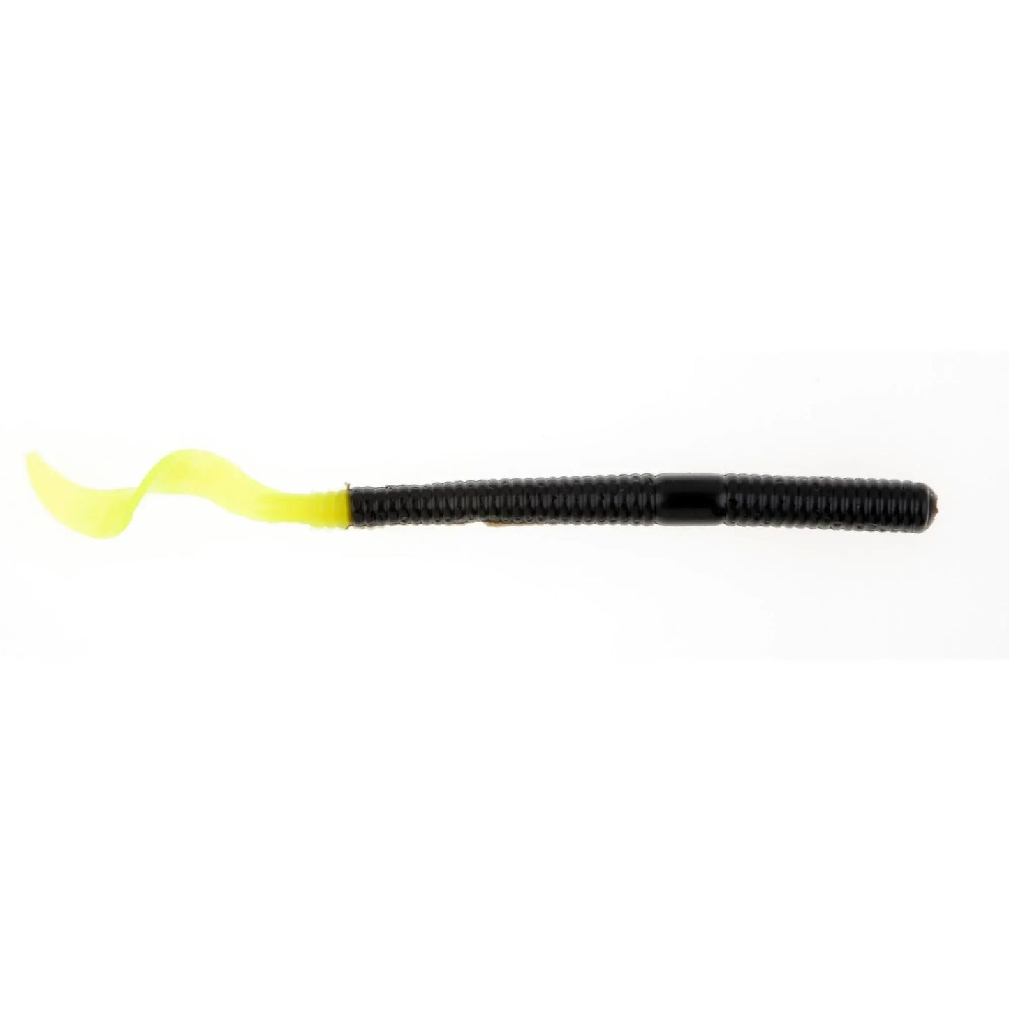 Berkley PB Power Worm 4'' - Black/Chartreuse 15pk - Lucky Lure Tackle