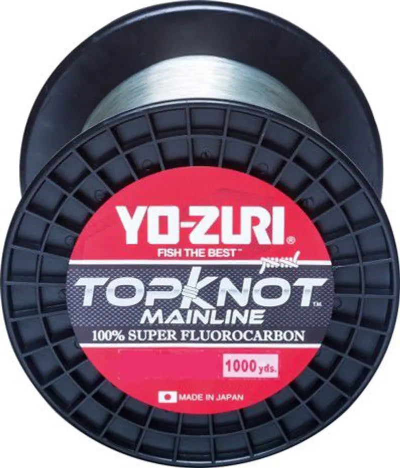 Yo-Zuri Topknot MainLine 6lb 1000YD - Natural Clear Yozuri