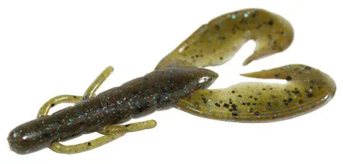 Zoom Super Speed Craw 4'' - Green Pumpkin Blue 8pk - Lucky Lure Tackle