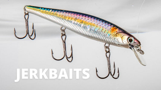 The reliability of jerkbait typically depends on the water conditions, with the main focus being on the water temperature.