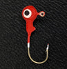 Head Hunter 1/4oz Jig Heads - Flo Red 10ct