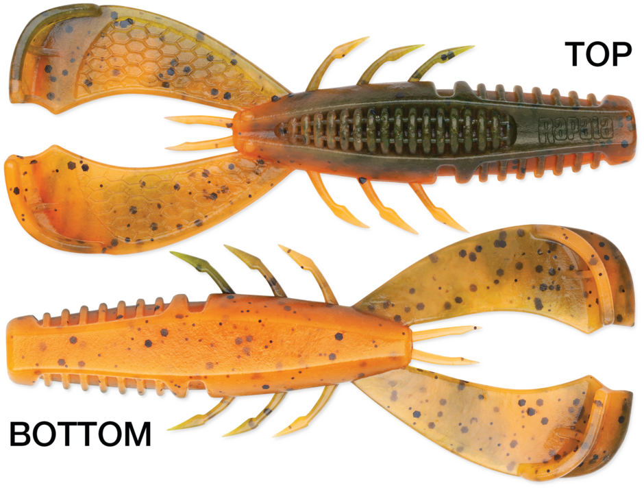 Rapala Crush City Cleanup Craw 3.5" - Bama Craw  7pk