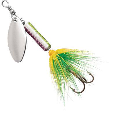 Blue Fox WhipTail In-Line Spinner 1/8oz Sz 1 -Black Chart Pink