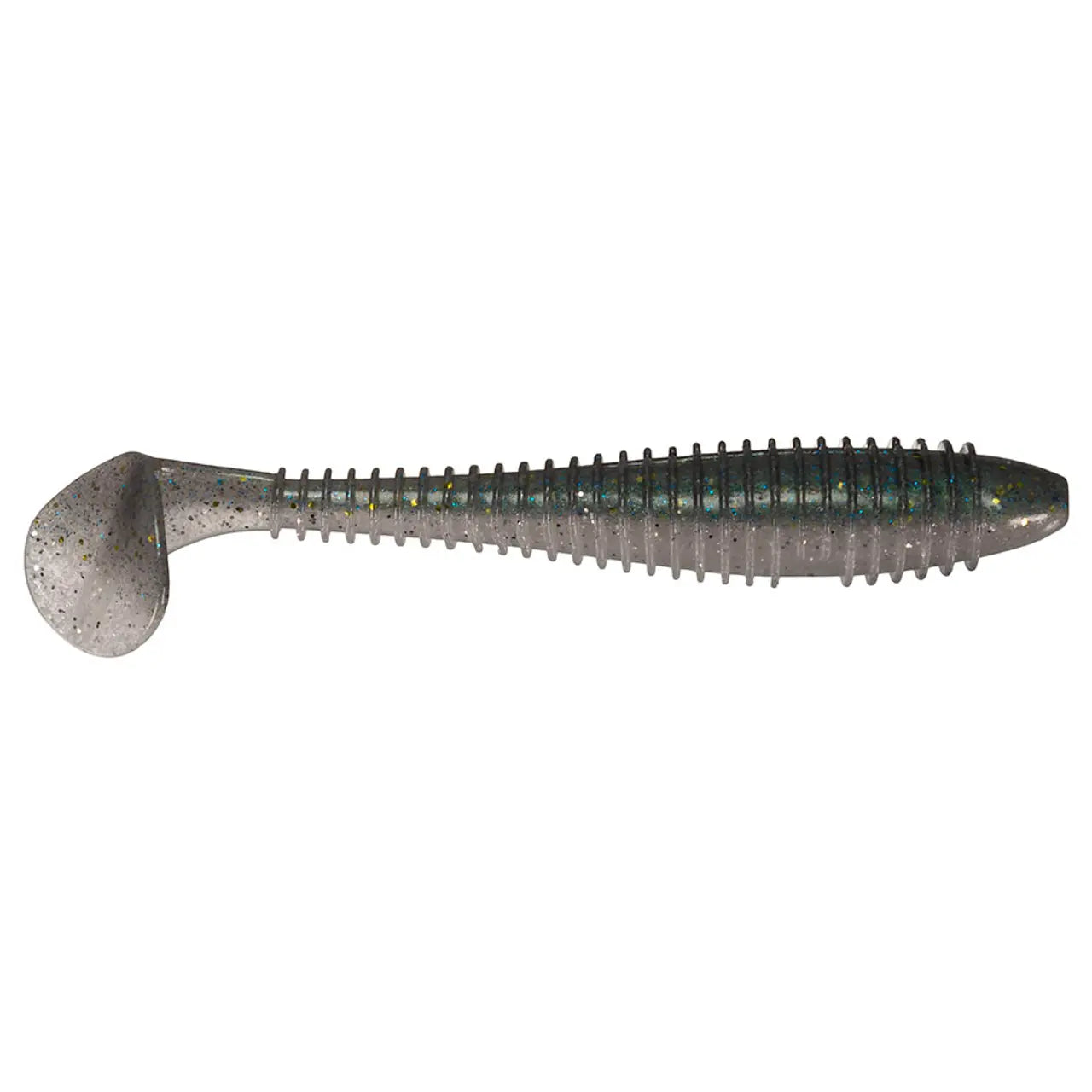 Keitech Fat Swing Impact 3.8" - Threadfin Shad  6pk - Lucky Lure Tackle